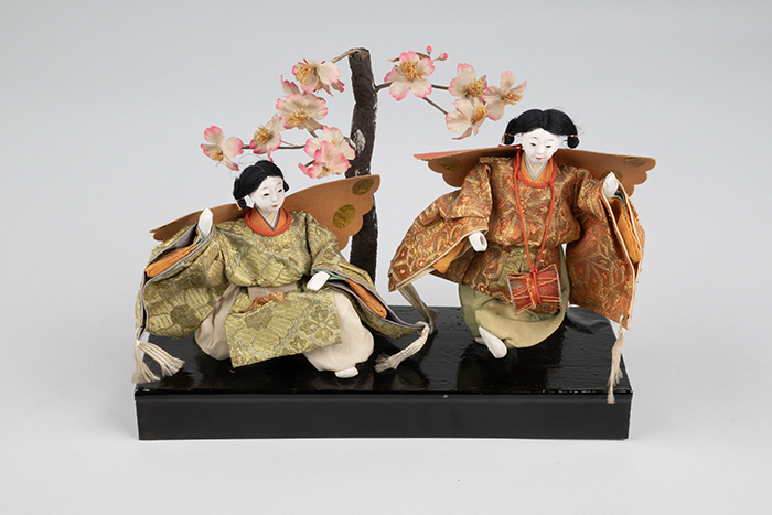 Image of Court dolls from a Girls’ Day set, ca. 1930-1940