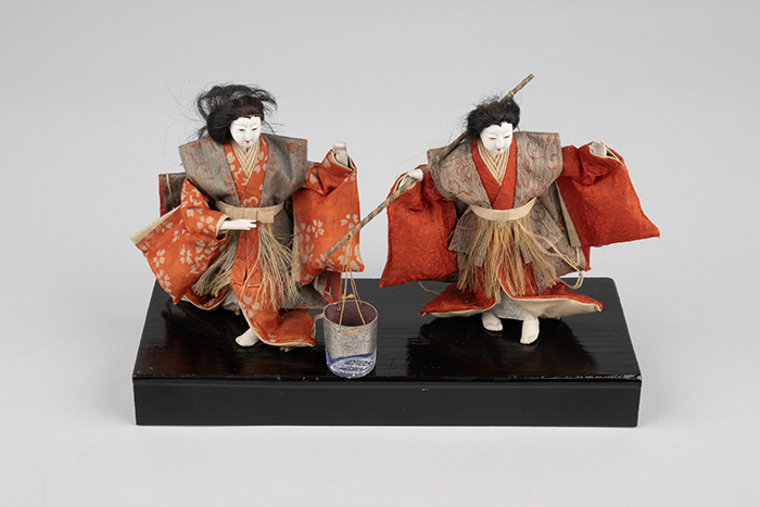 Image of Court dolls from a Girls’ Day set, ca. 1930-1940