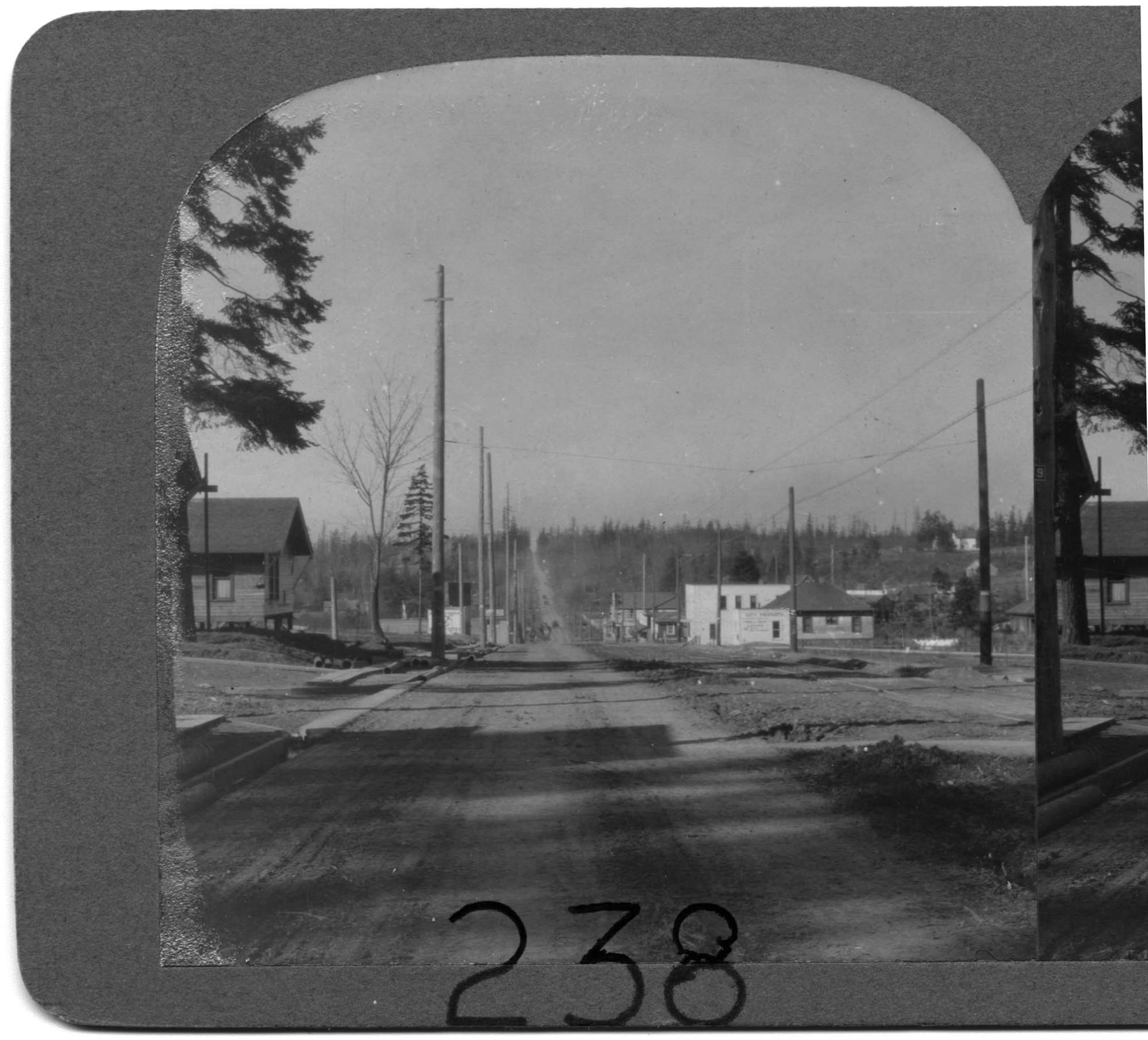 Image of Beacon Avenue looking south, Seattle, circa 1910