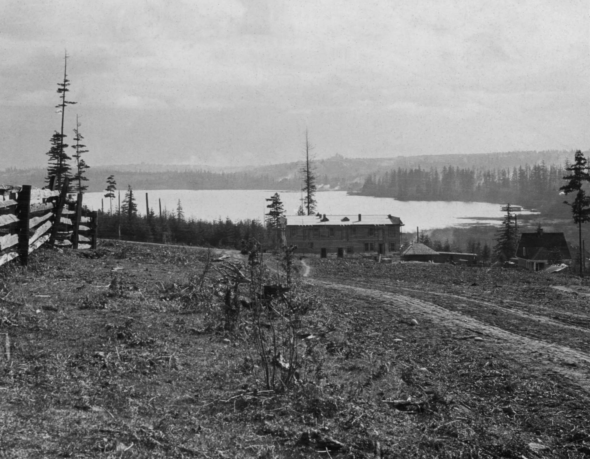 Image of Ravenna area and Union Bay, Seattle, 1908