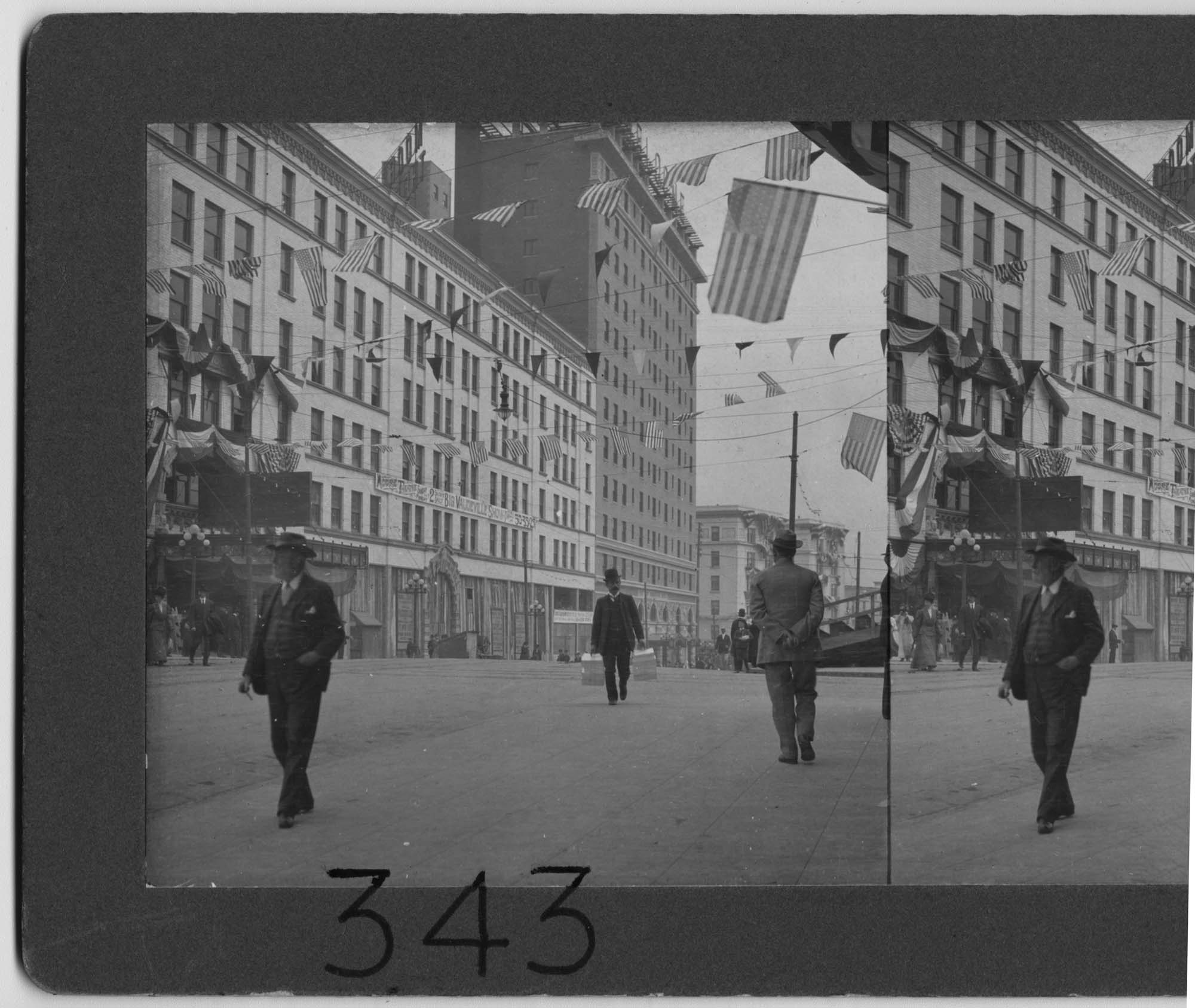 Image of Second and Virginia, Seattle, 1908