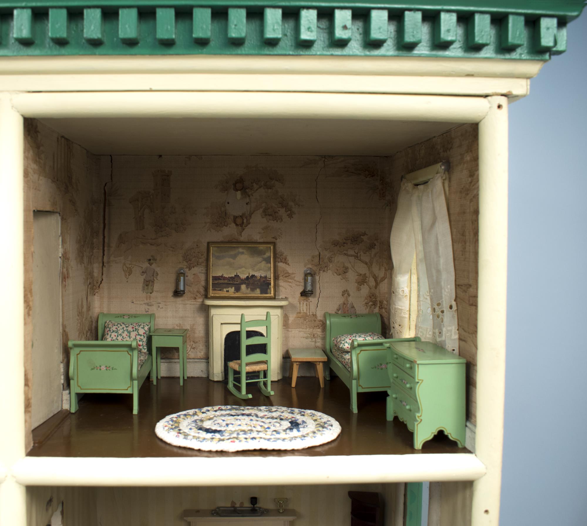 Image of Rosaline Clise's dollhouse, ca. 1895