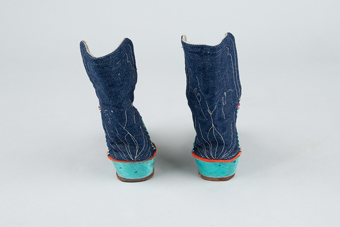 Image of Chinese “lotus” shoes from the Goon Dip family, ca. 1890-1910