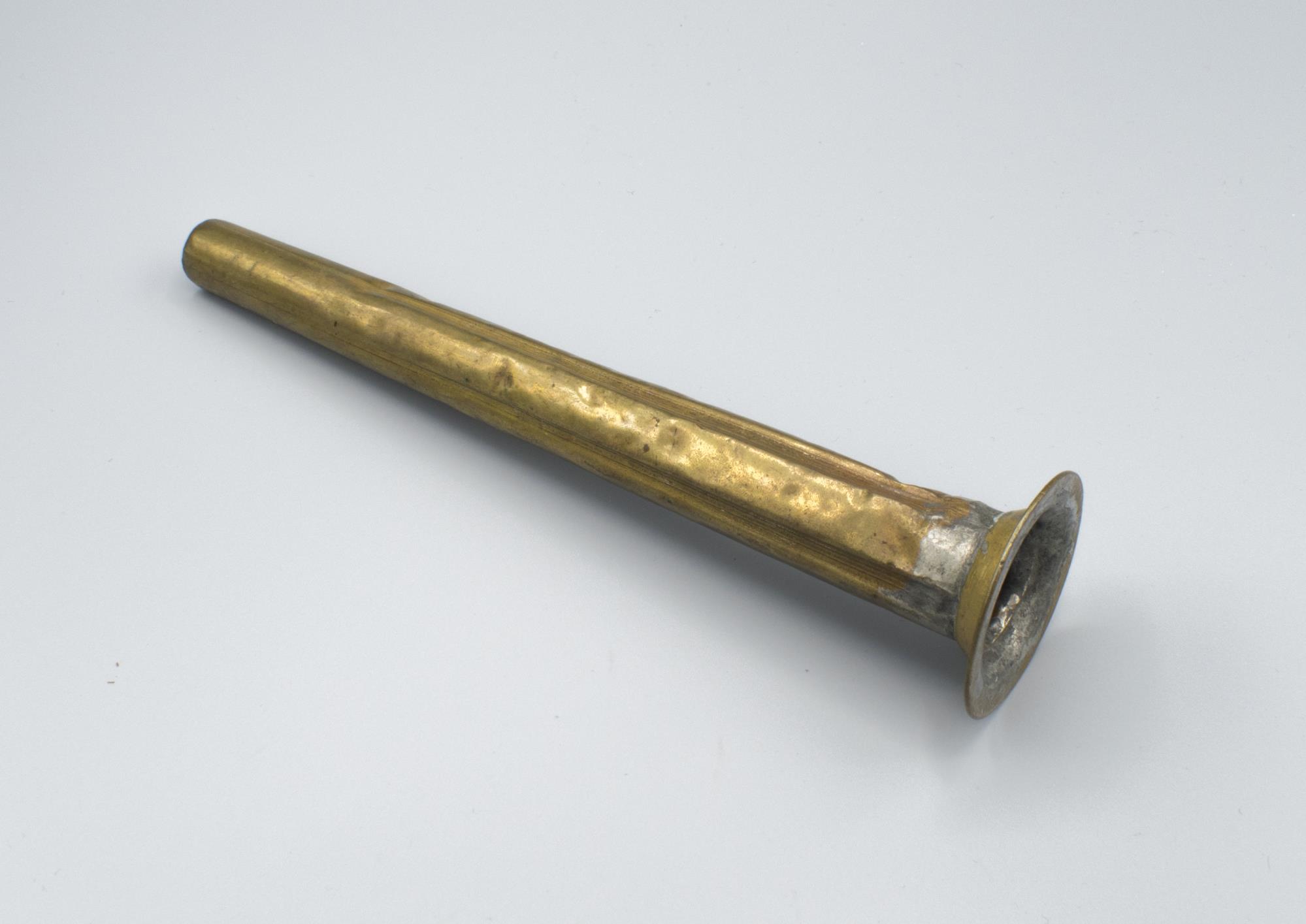 Image of Fire Chief's speaking horn, ca. 1906