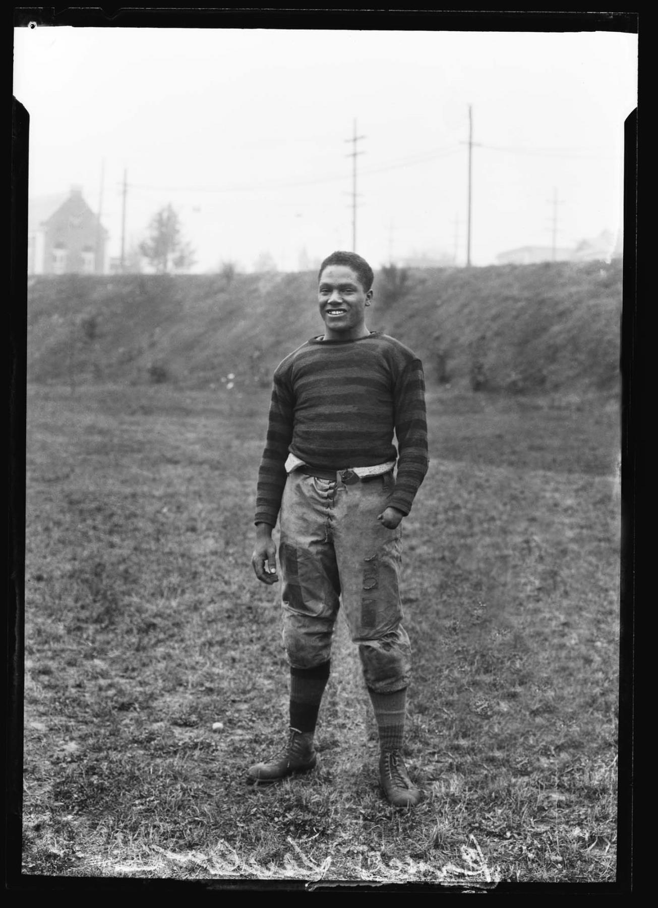 Image of Football player Brice Taylor, Seattle, circa 1923