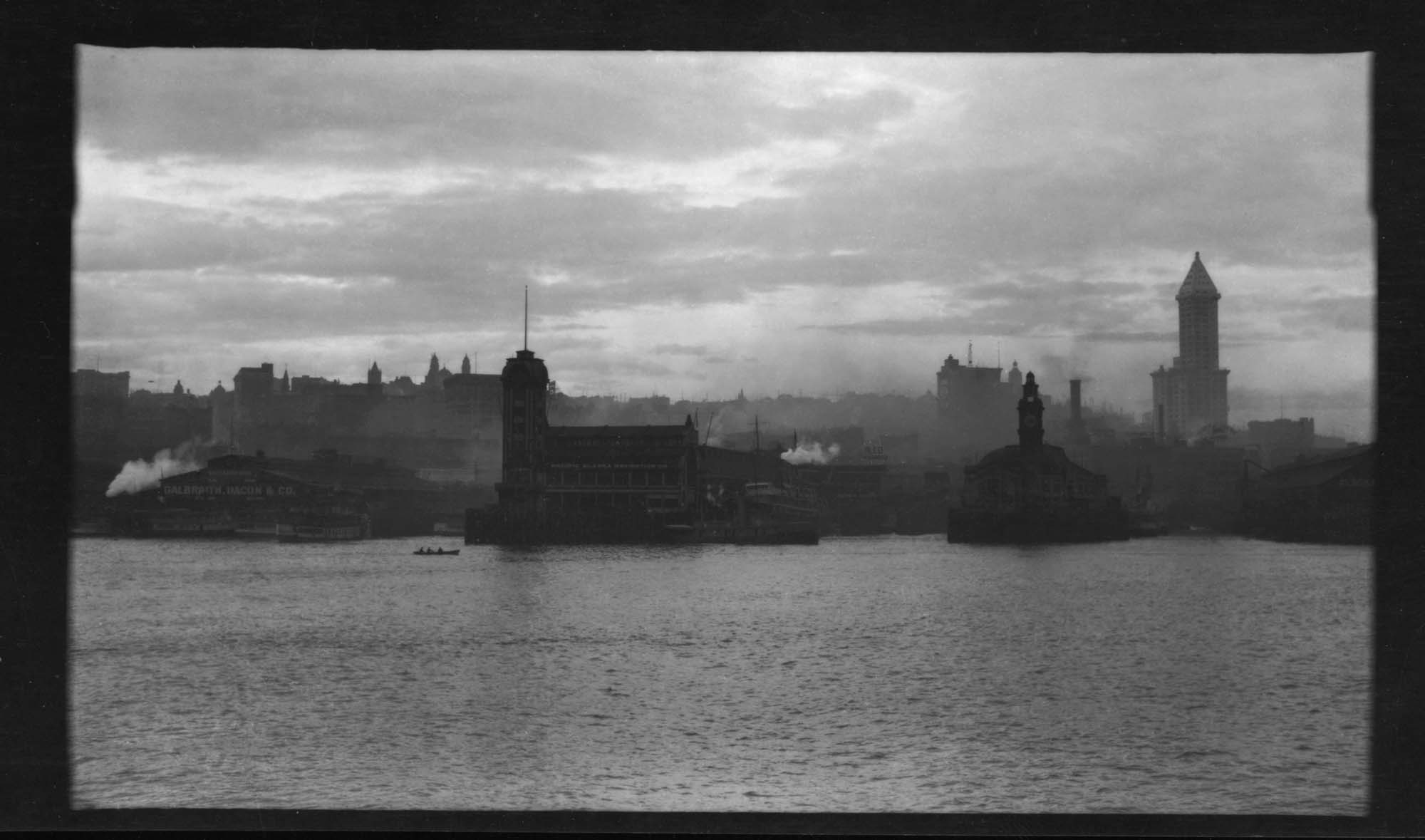 Image of Waterfront from Elliott Bay, Seattle, circa 1920