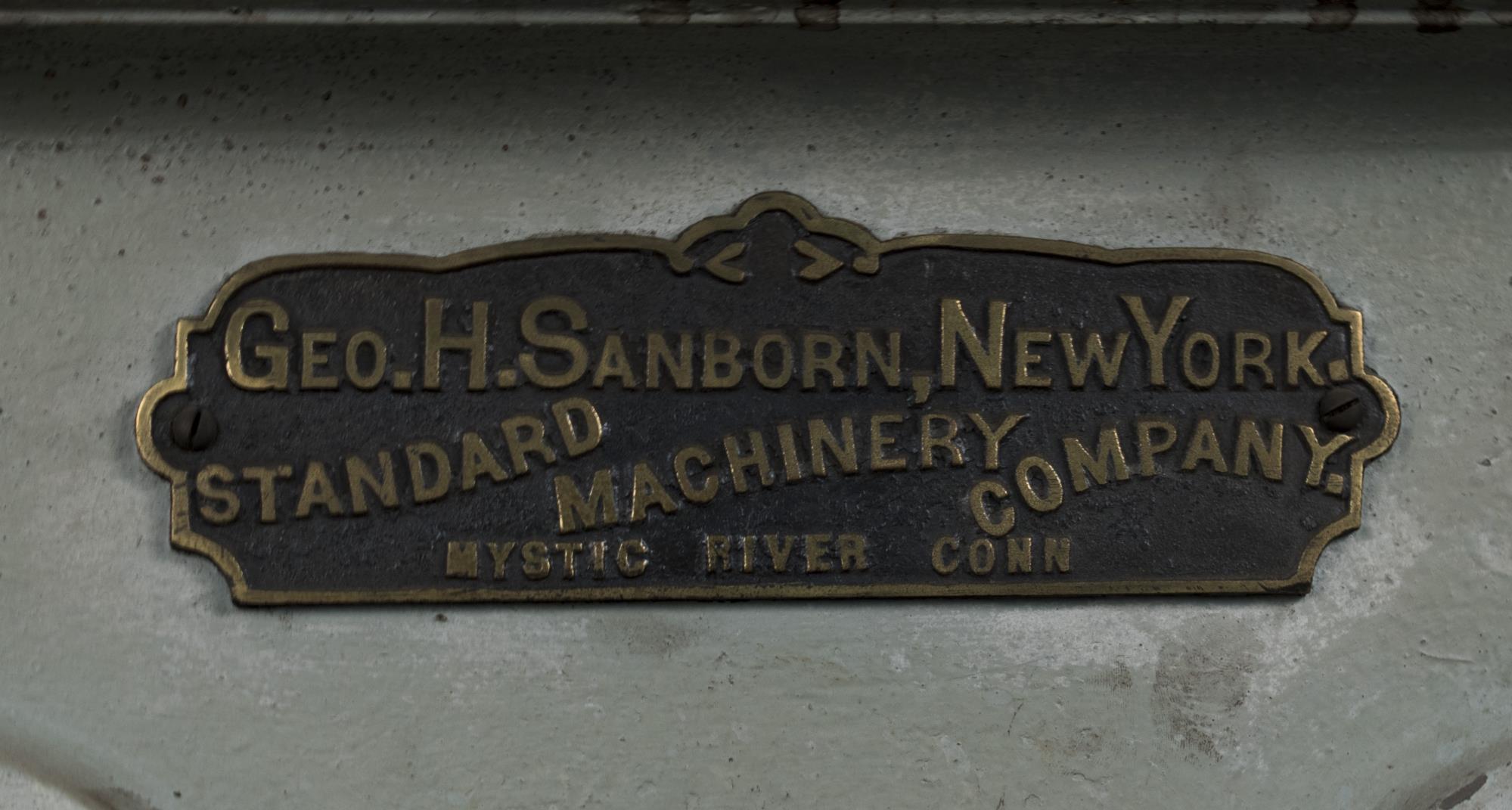 Image of Book binding embossing drill press, 1860-1865