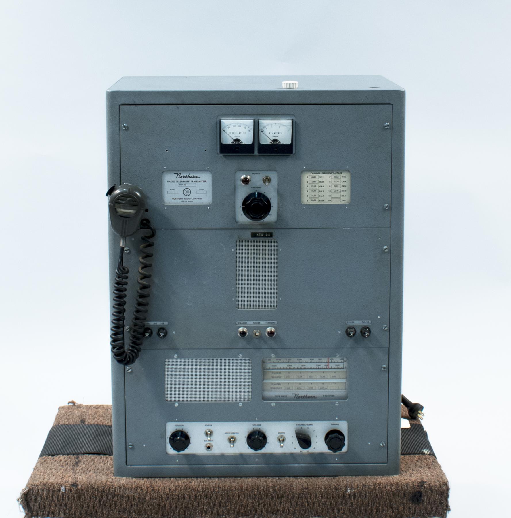 Image of Northern Radio Company Radio Telephone, model no. N529E/N620E, ca. 1965