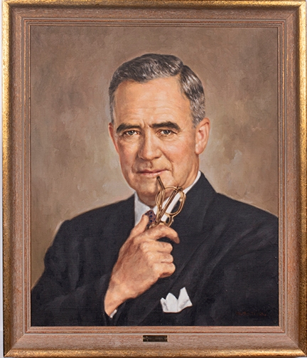 Image of Oil portrait of Stephen F. Chadwick, Sr., by unidentified artist, ca. 1965