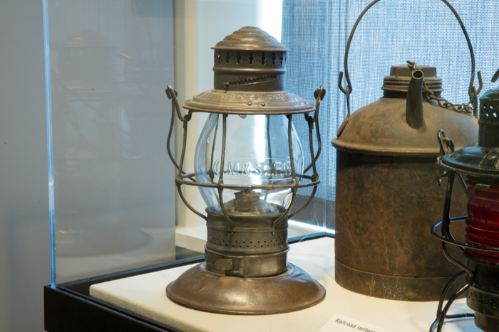 Image of Railroad lantern, ca. 1895