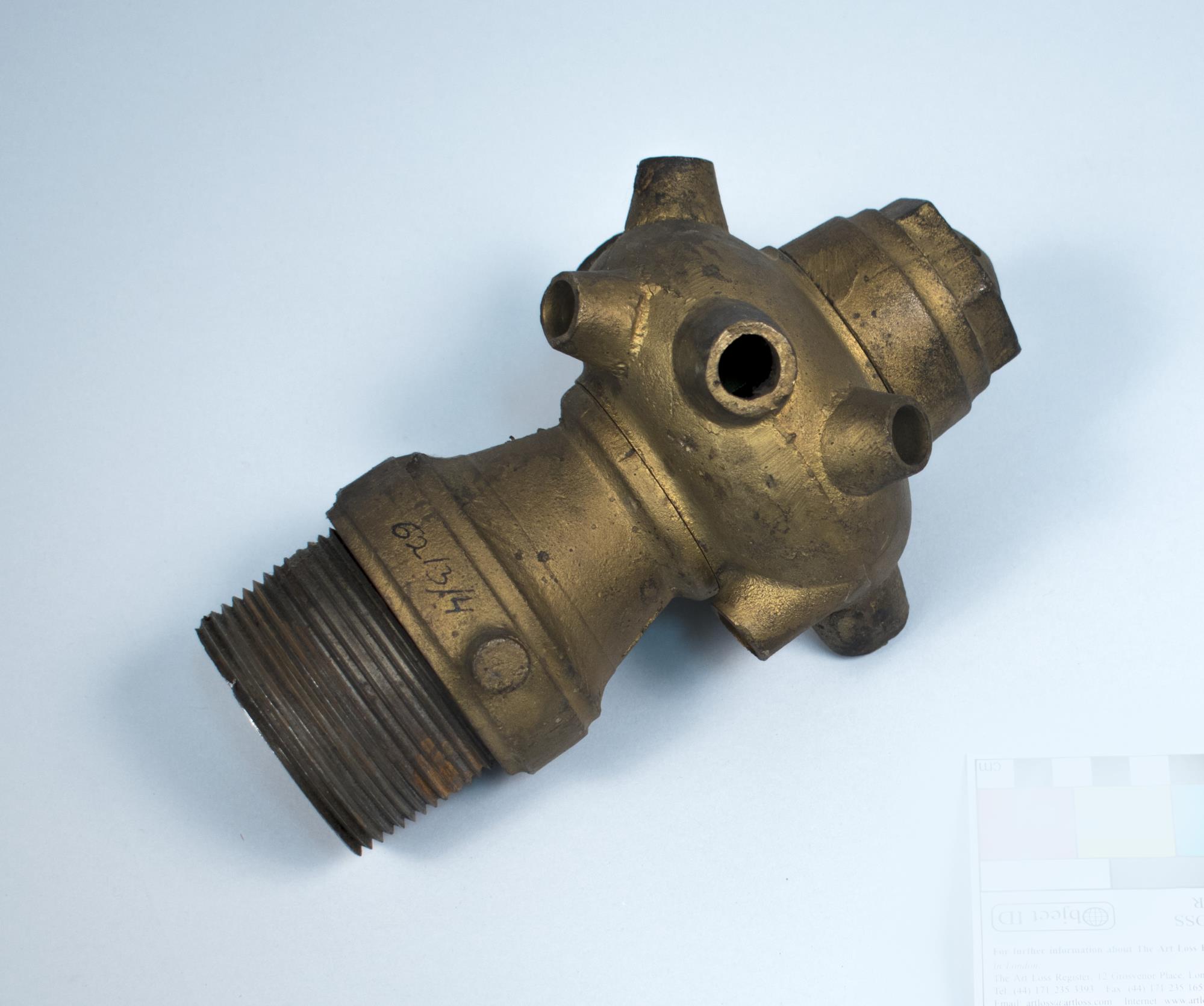 Image of Fire hose nozzle, ca. 1910-1920
