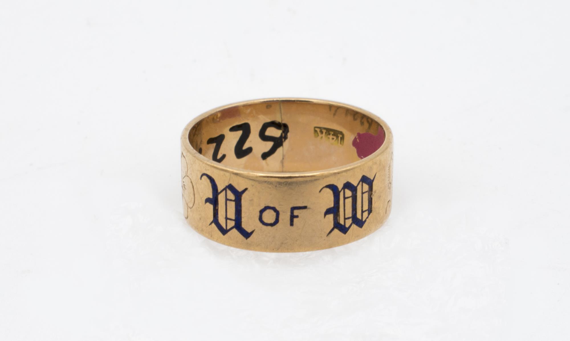 Image of University of Washington class ring, 1894