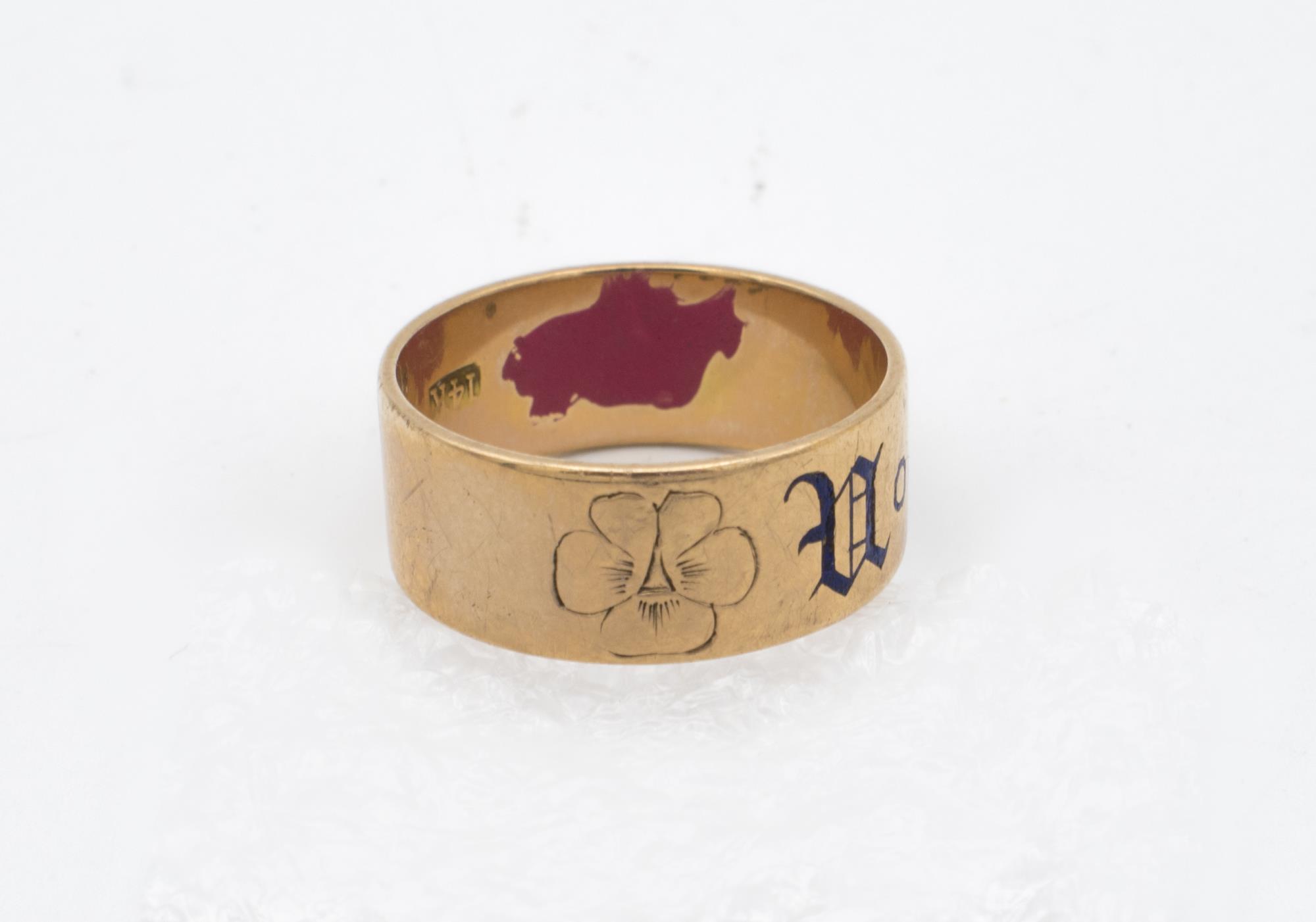 Image of University of Washington class ring, 1894