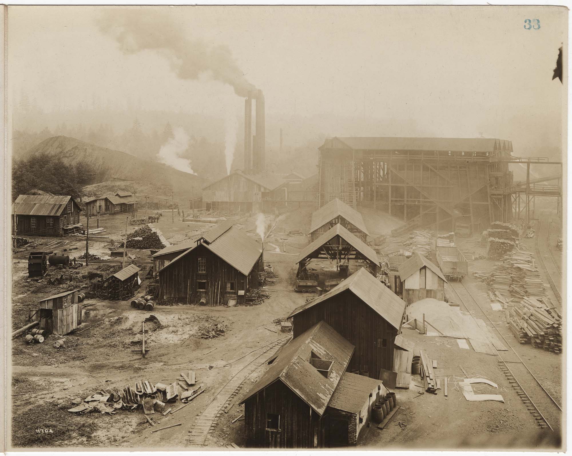 Image of Top works at Mine 11, Black Diamond, circa 1915