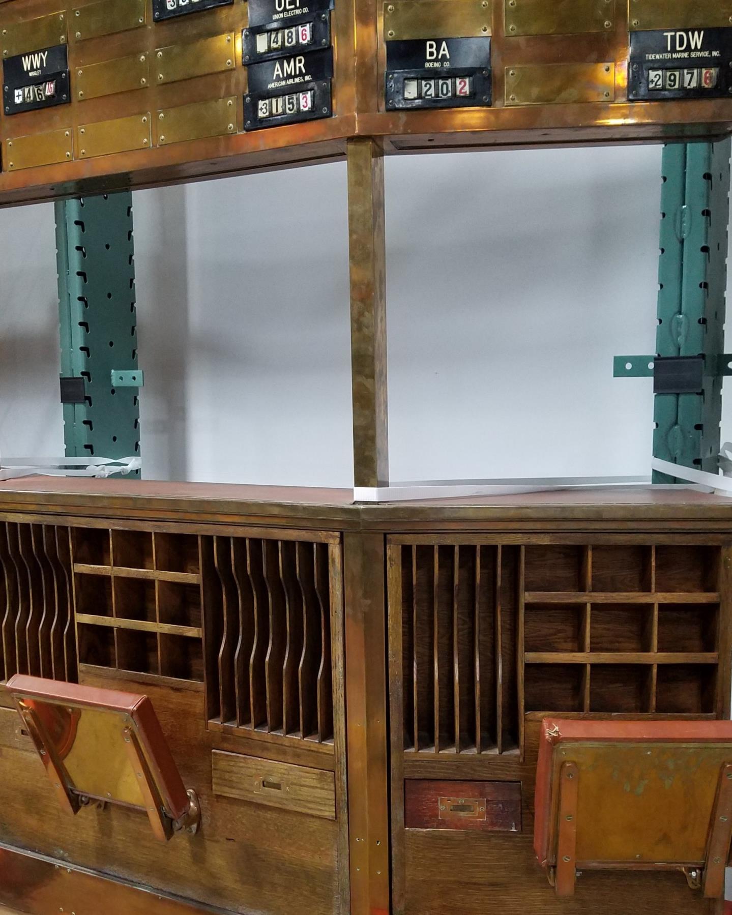 Image of New York Stock Exchange booth, 1929
