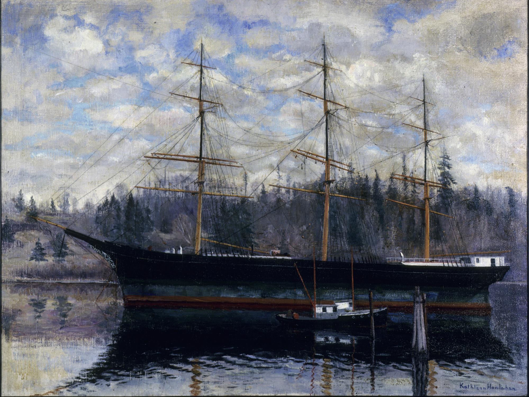 Image of Oil painting, 