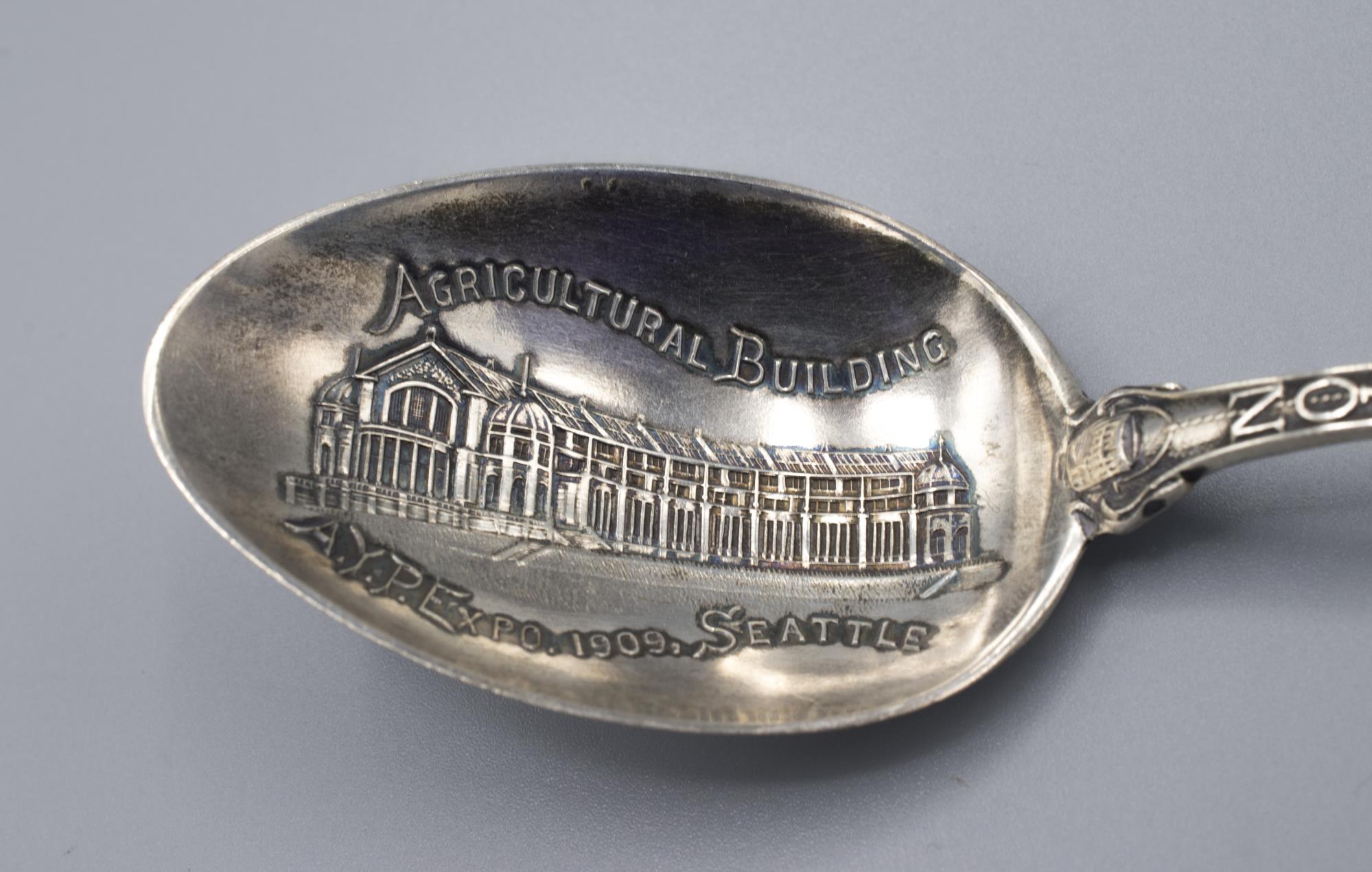Image of Souvenir spoon from the Alaska-Yukon-Pacific Exposition, 1909