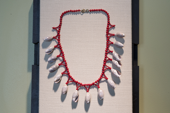 Image of Makah, Quileute or Quinault necklace from the Clara Young collection, 1915