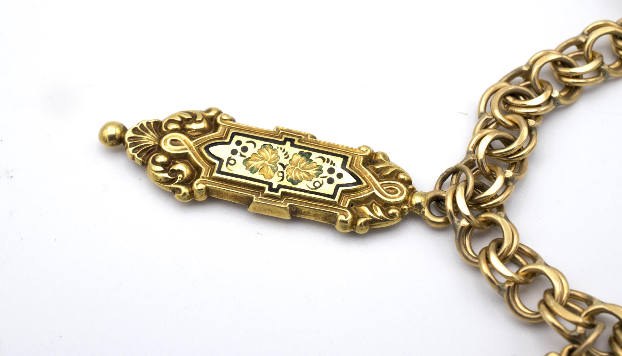 Image of Charm bracelet, 1875-1900
