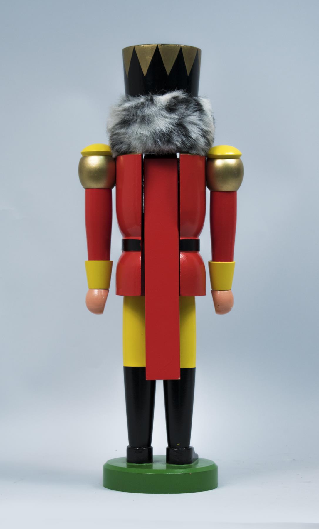 Image of Wooden nutcracker soldier from Frederick & Nelson, ca. 1980s