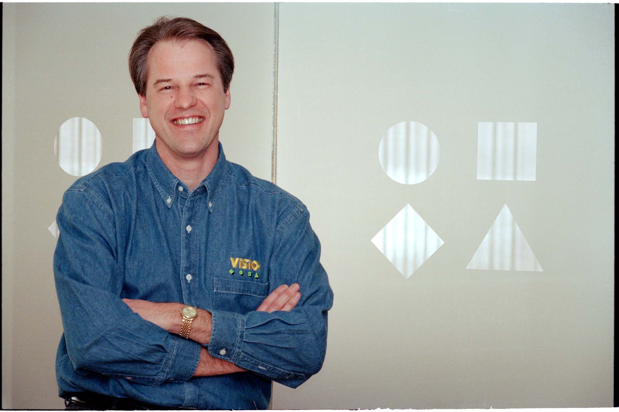 Image of Visio president Jeremy Jaech, Seattle, March 21, 1997