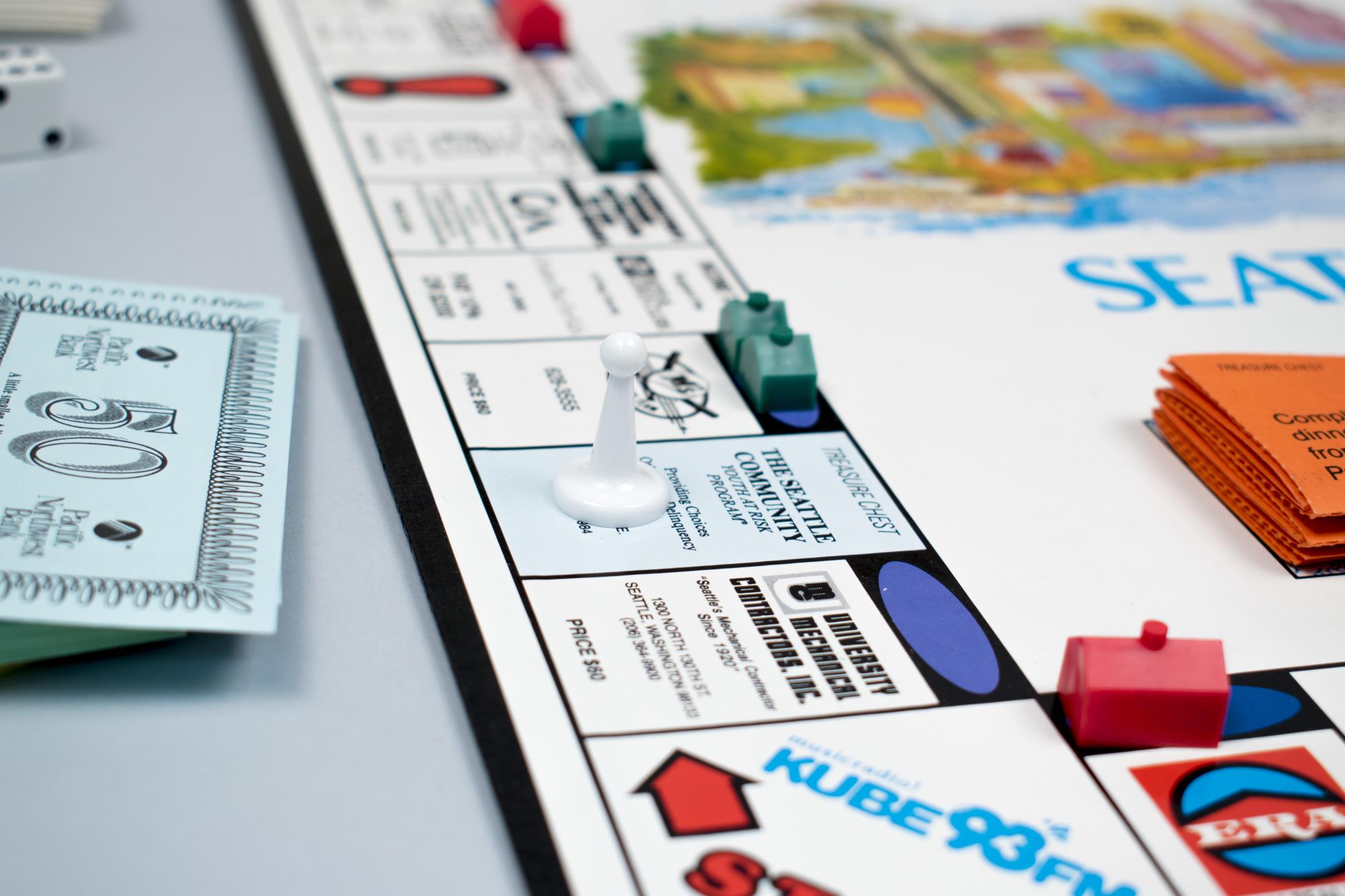 Image of Seattleopoly Board Game, ca. 1989