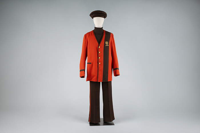 Image of Kingdome usher uniform, ca. 1976