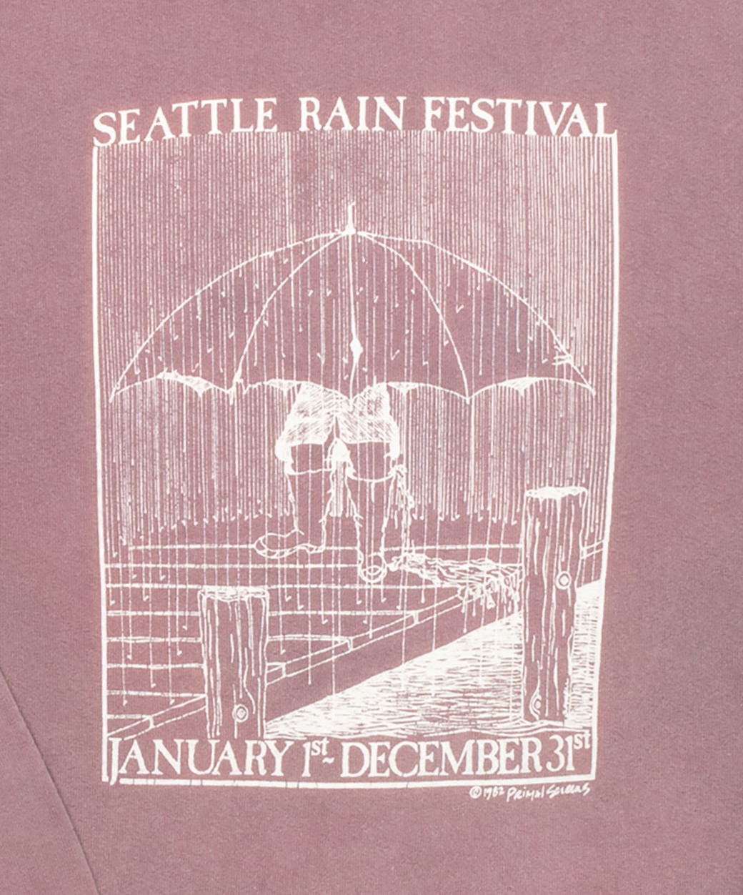 Image of Seattle Rain Festival sweatshirt, ca. 1996