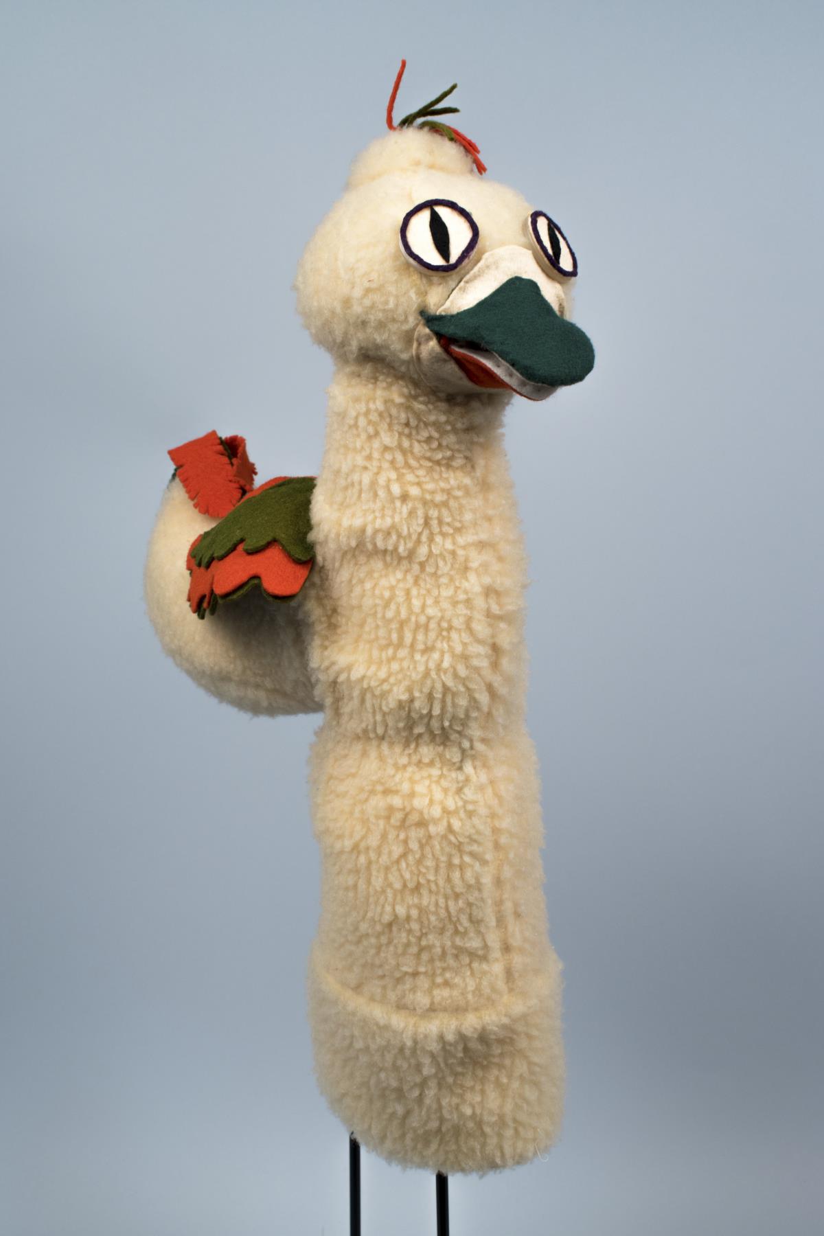 Image of Henry the Goose hand puppet from the 