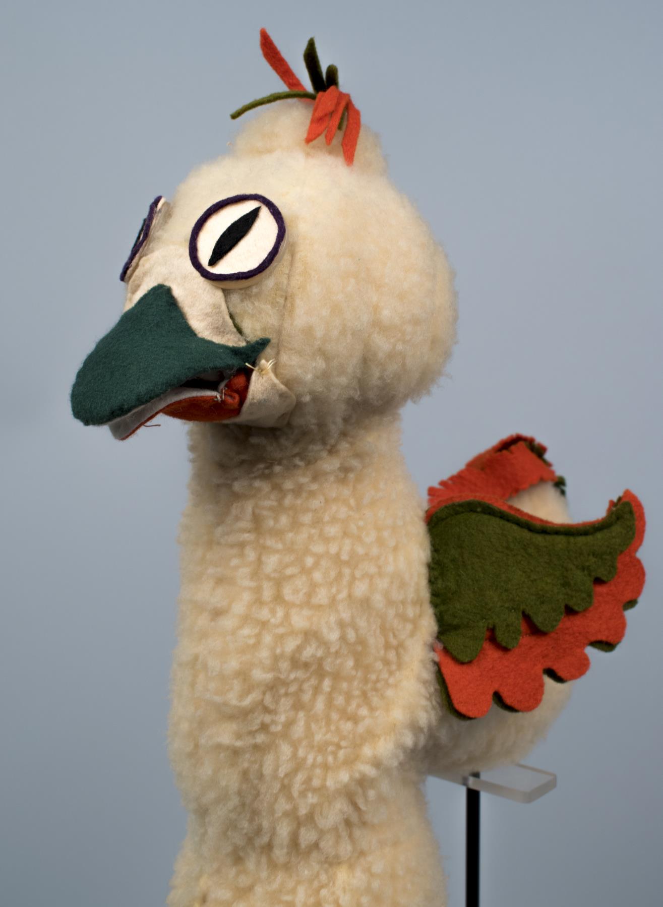 Image of Henry the Goose hand puppet from the 
