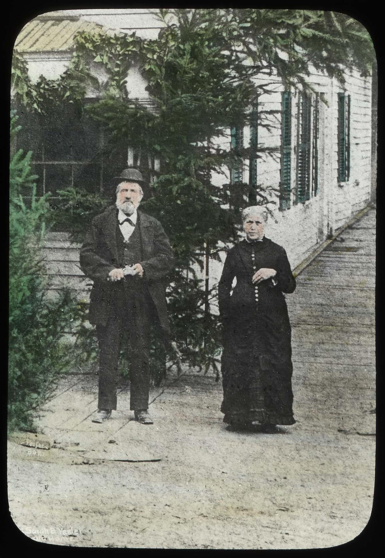 Image of Henry and Sarah Yesler, Seattle, 1883