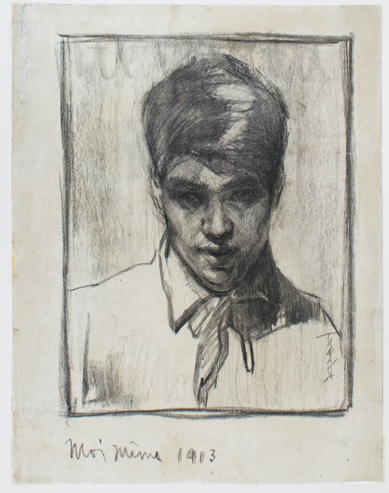 Image of Charcoal drawing, 