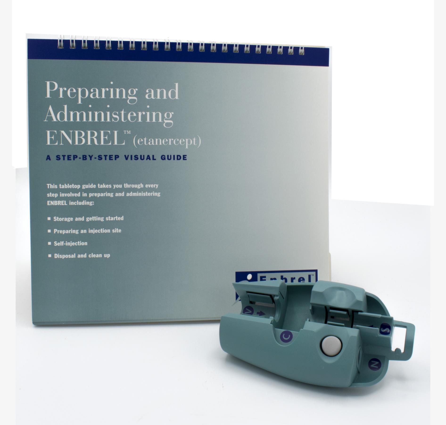 Image of Immunex Enbrel dosing system and box, 1999