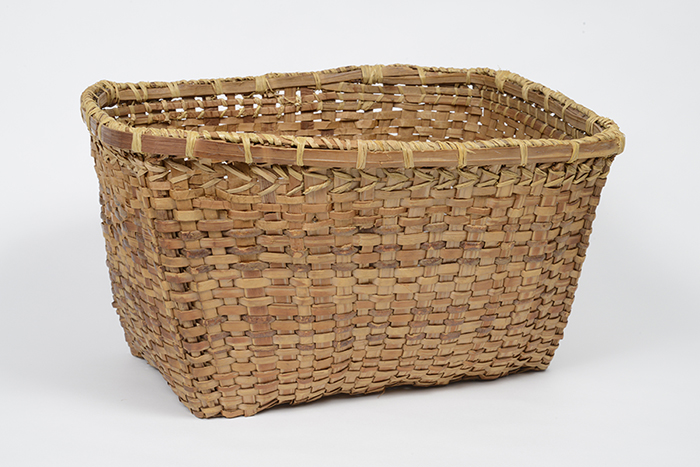 Image of Duwamish carrying basket, attributed to Kikisoblu (Princess Angeline), ca. 1885
