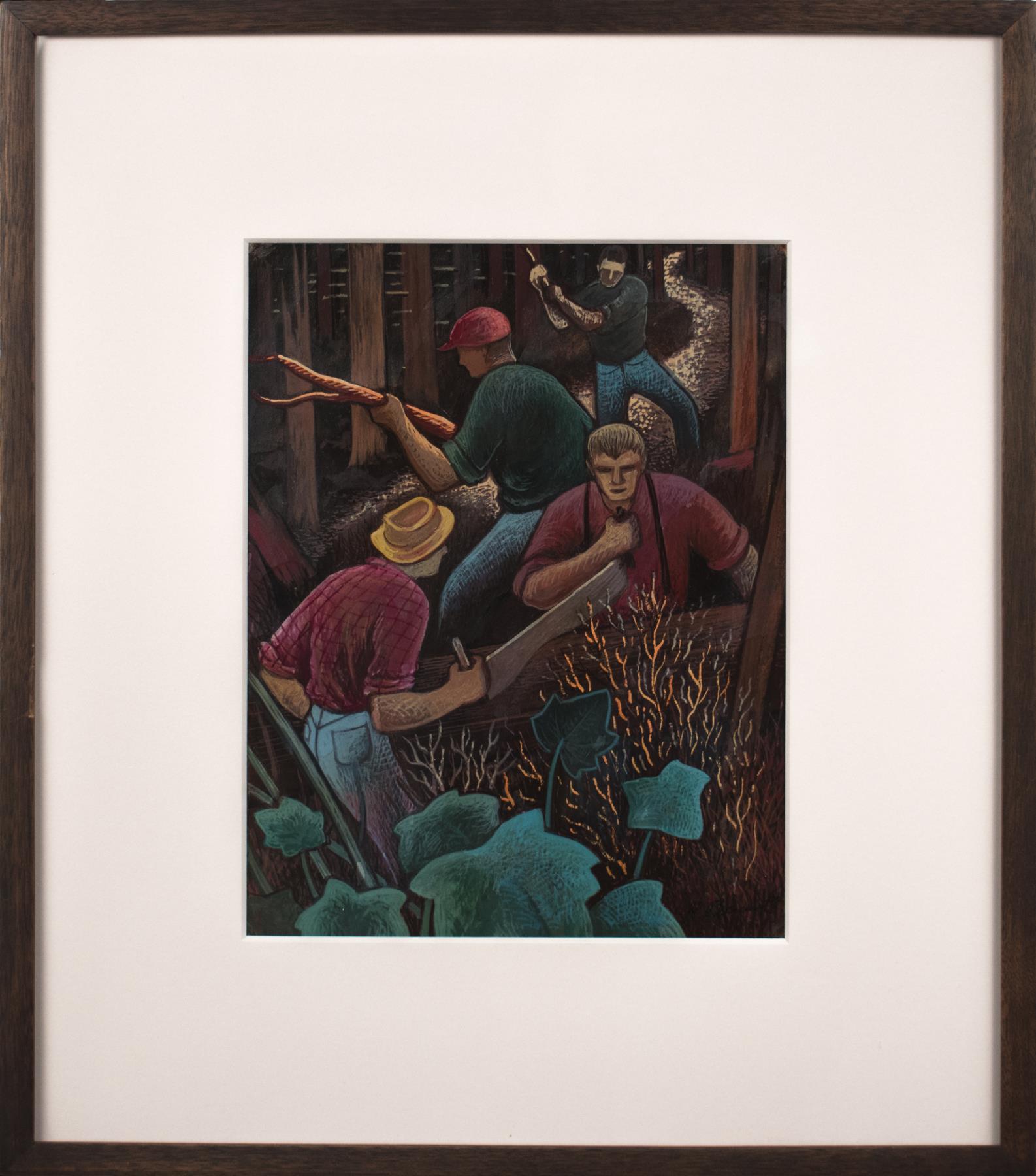 Image of Oil painting, 