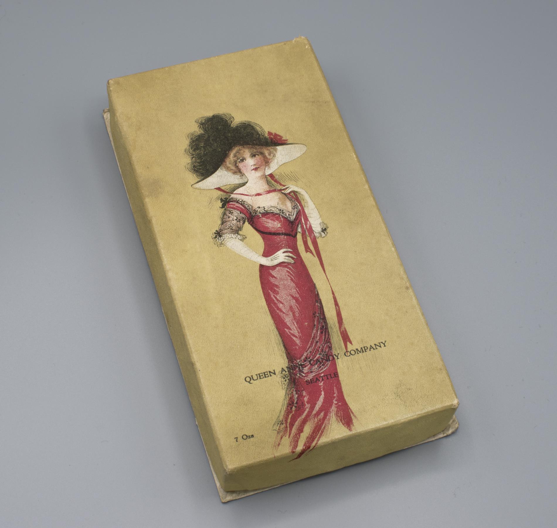 Image of Candy box, Queen Anne Candy Co., ca. 1917-1930