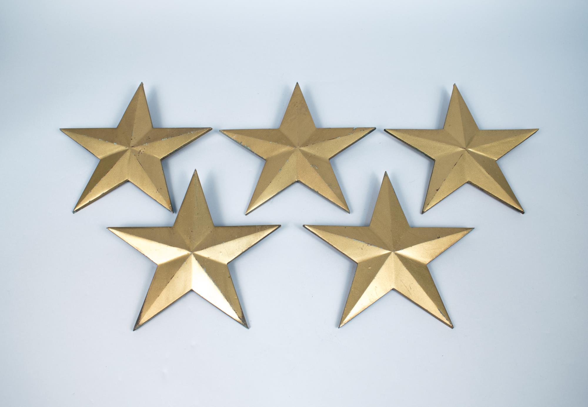 Image of Five gold stars from the Washington War Memorial, 1951