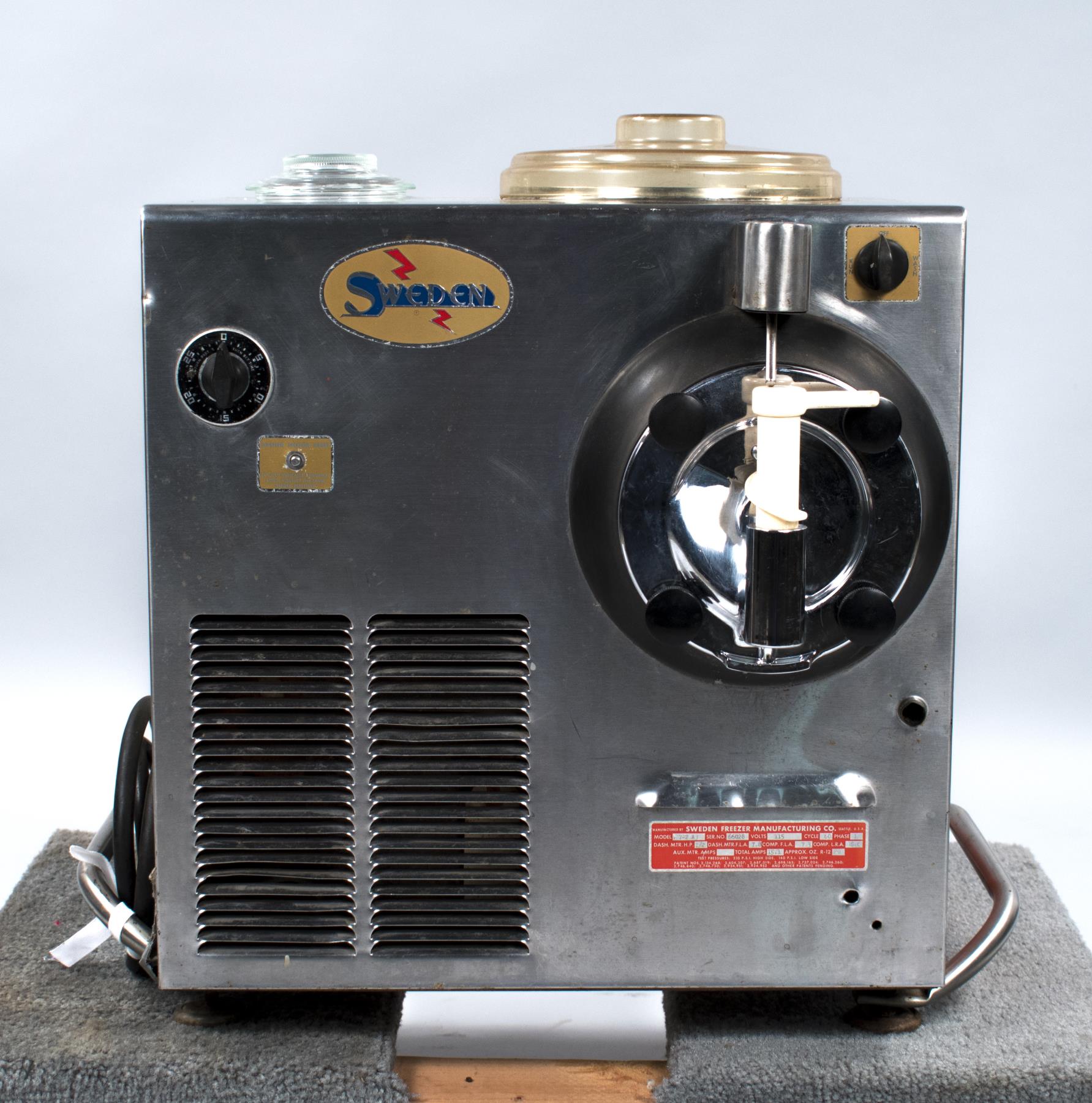 Image of Sweden ice cream machine, ca. 1962