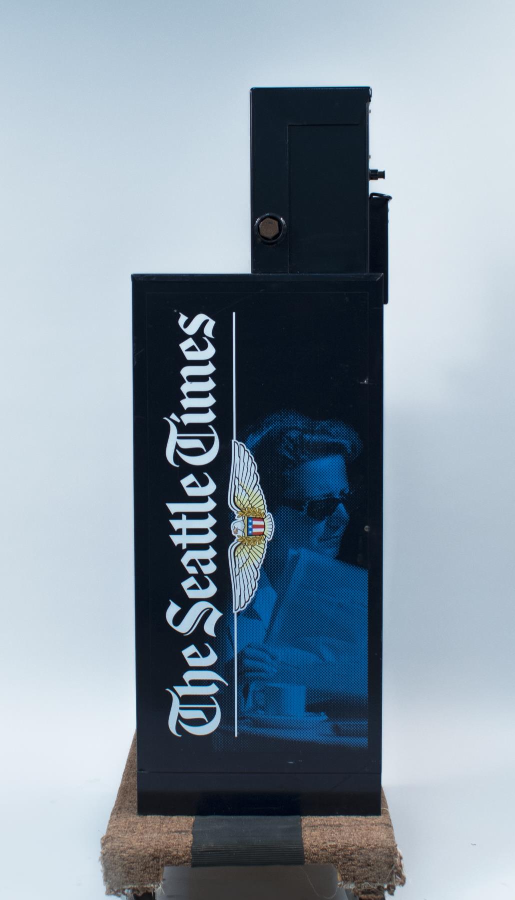 Image of Seattle Times newspaper rack, ca. 2000