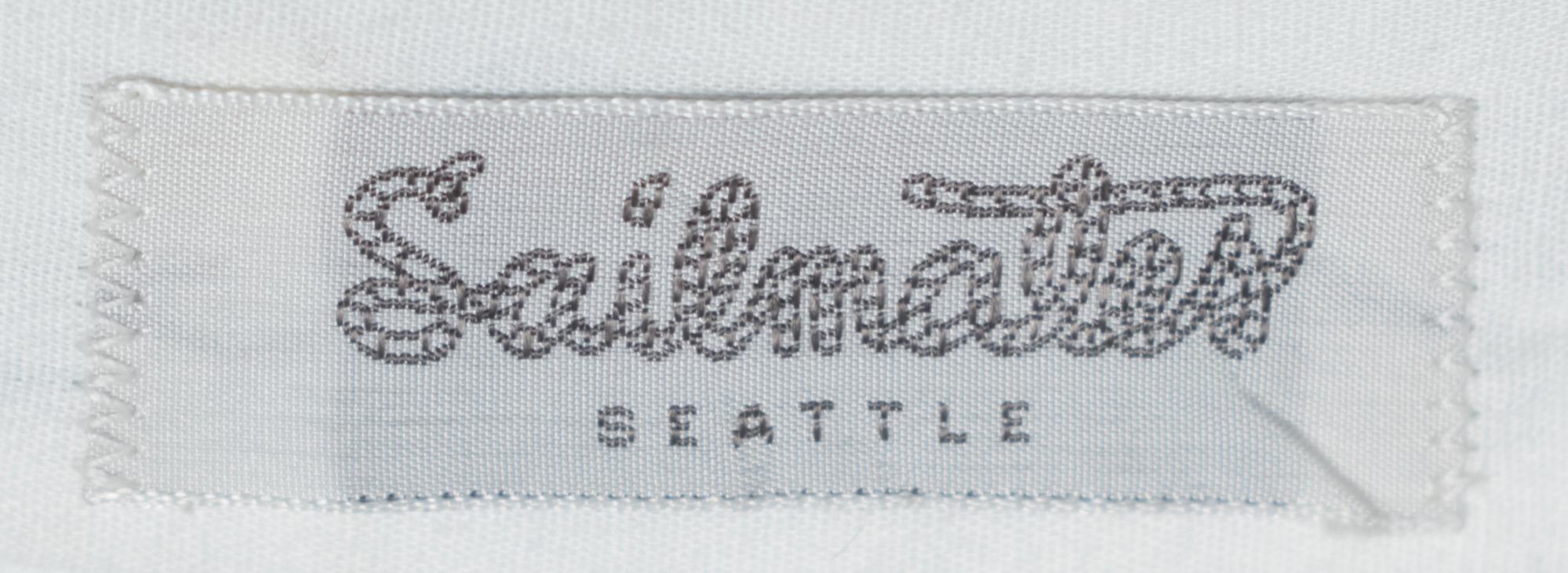 Image of Seattle World's Fair pattern top and skirt, 1962