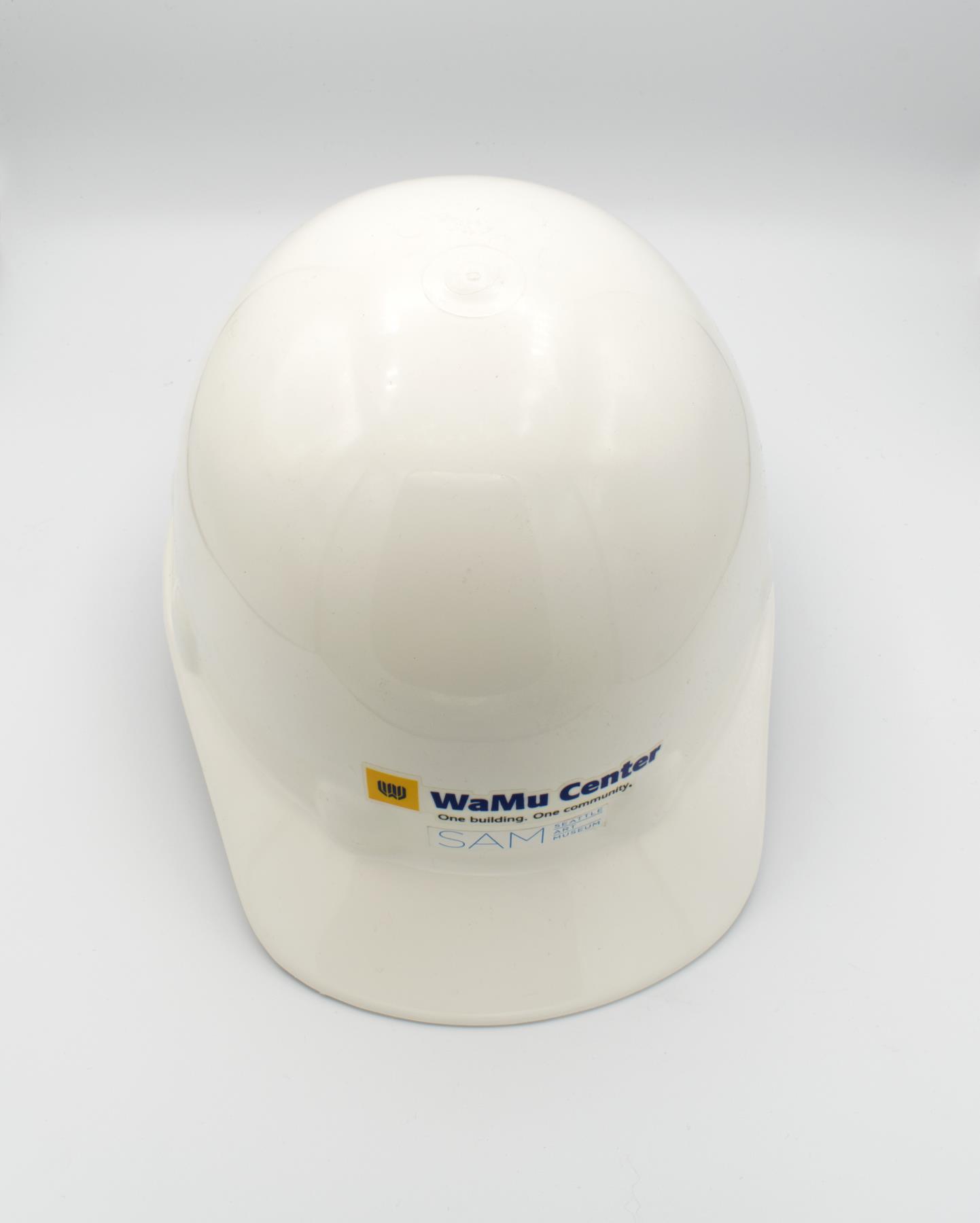 Image of Hard hat commemorating the new WaMu Center, Washington Mutual Corporation headquarters, 2007
