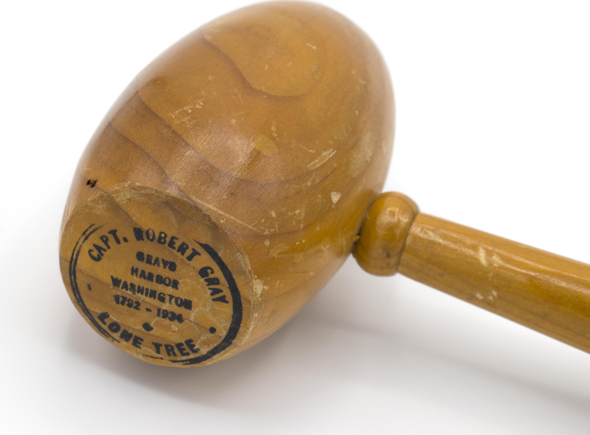 Image of Gavel made from wood of the Captain Robert Gray 