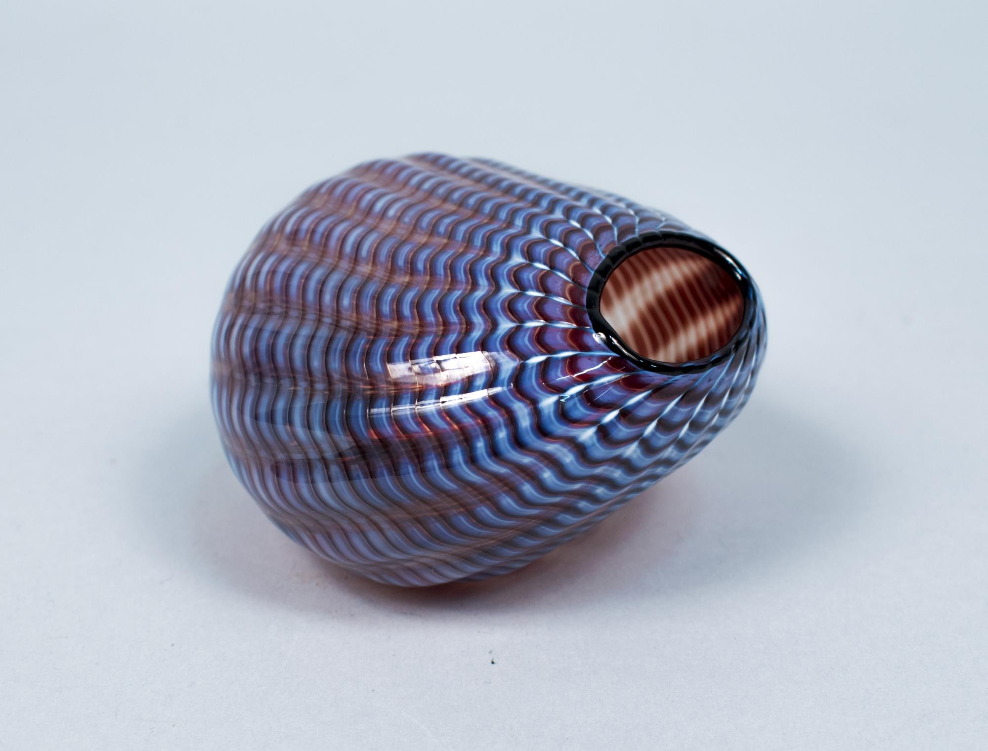 Image of Handblown glass sculpture, part of 