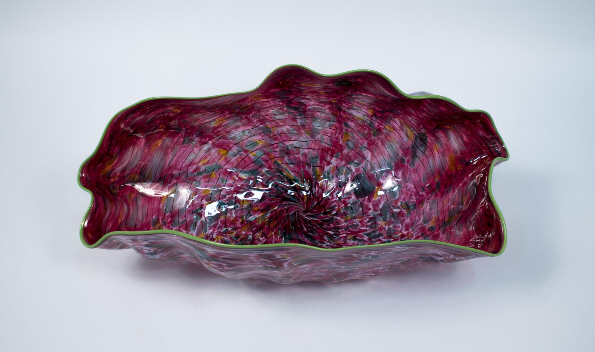 Image of Handblown glass sculpture, part of 