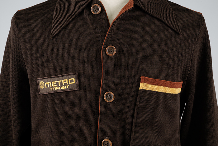 Image of Seattle Metro Transit operator's sweater, ca. 1975