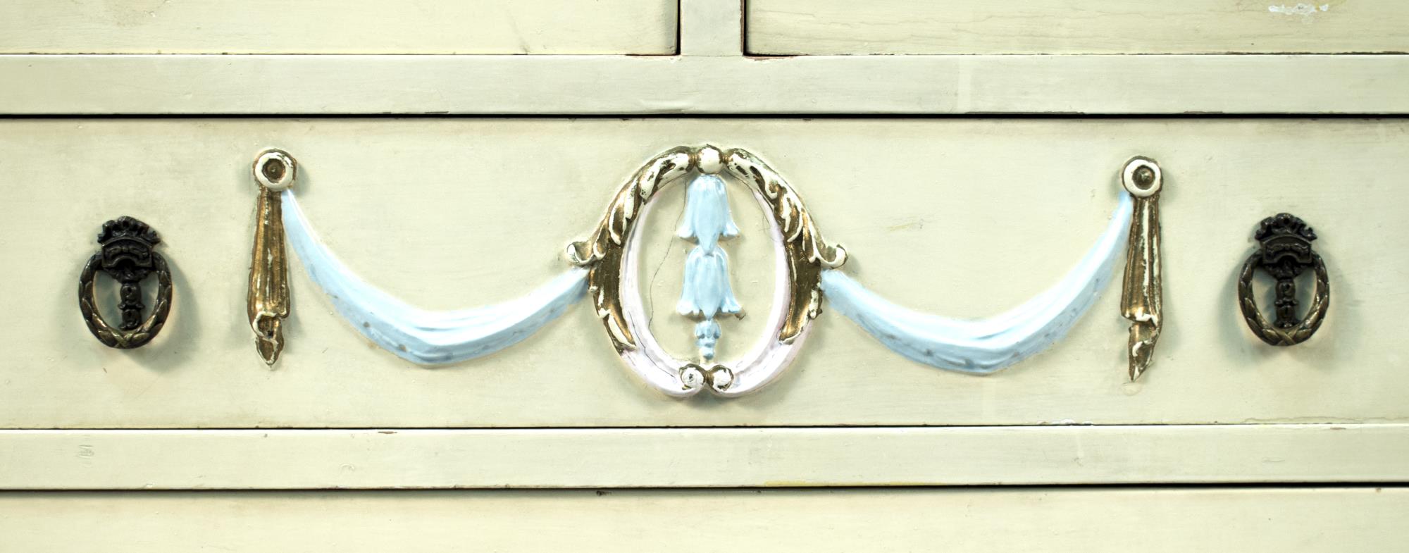 Image of Boeing-made vanity dresser with mirror, ca. 1918