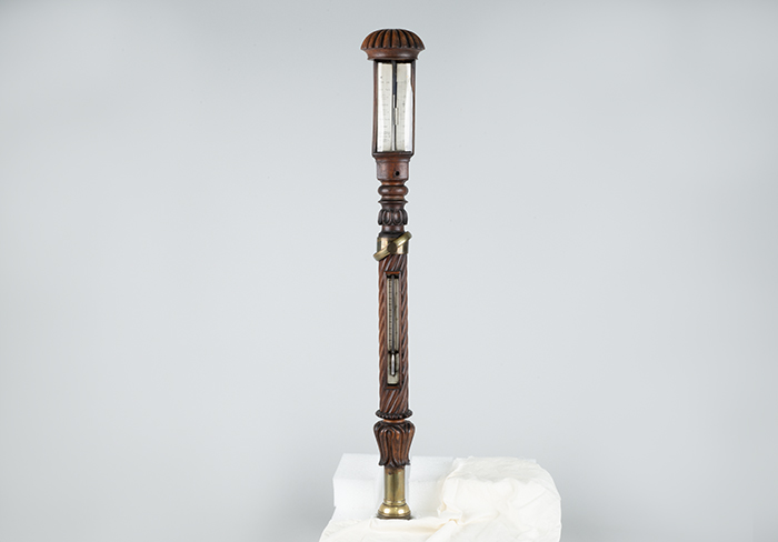 Image of Ship's barometer that belonged to Captain William Renton, ca. 1840