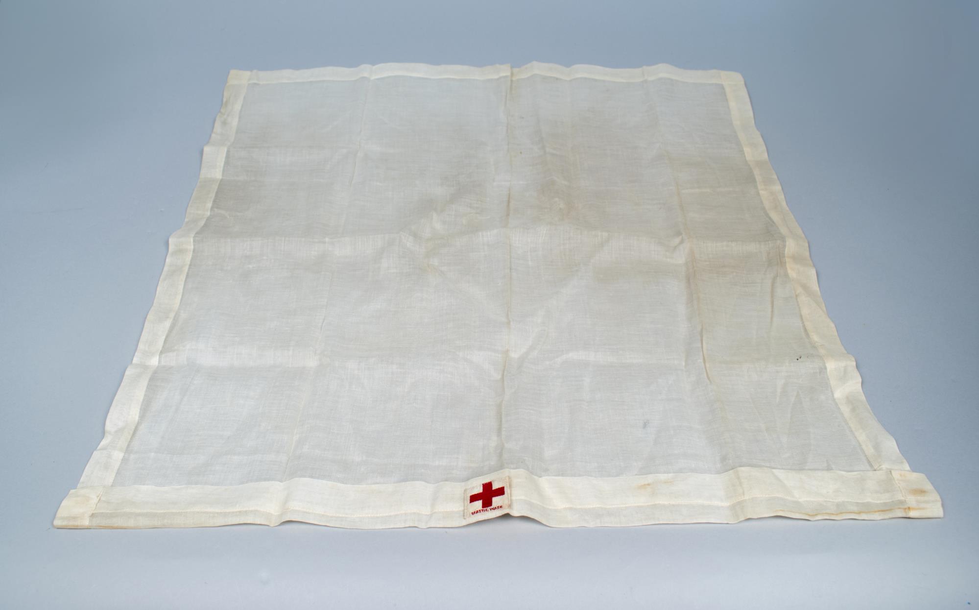 Image of Seattle Red Cross veil, 1940s