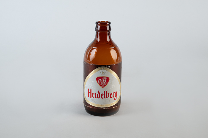 Image of Beer bottle, Heidelberg Ale, Columbia Breweries, 1958