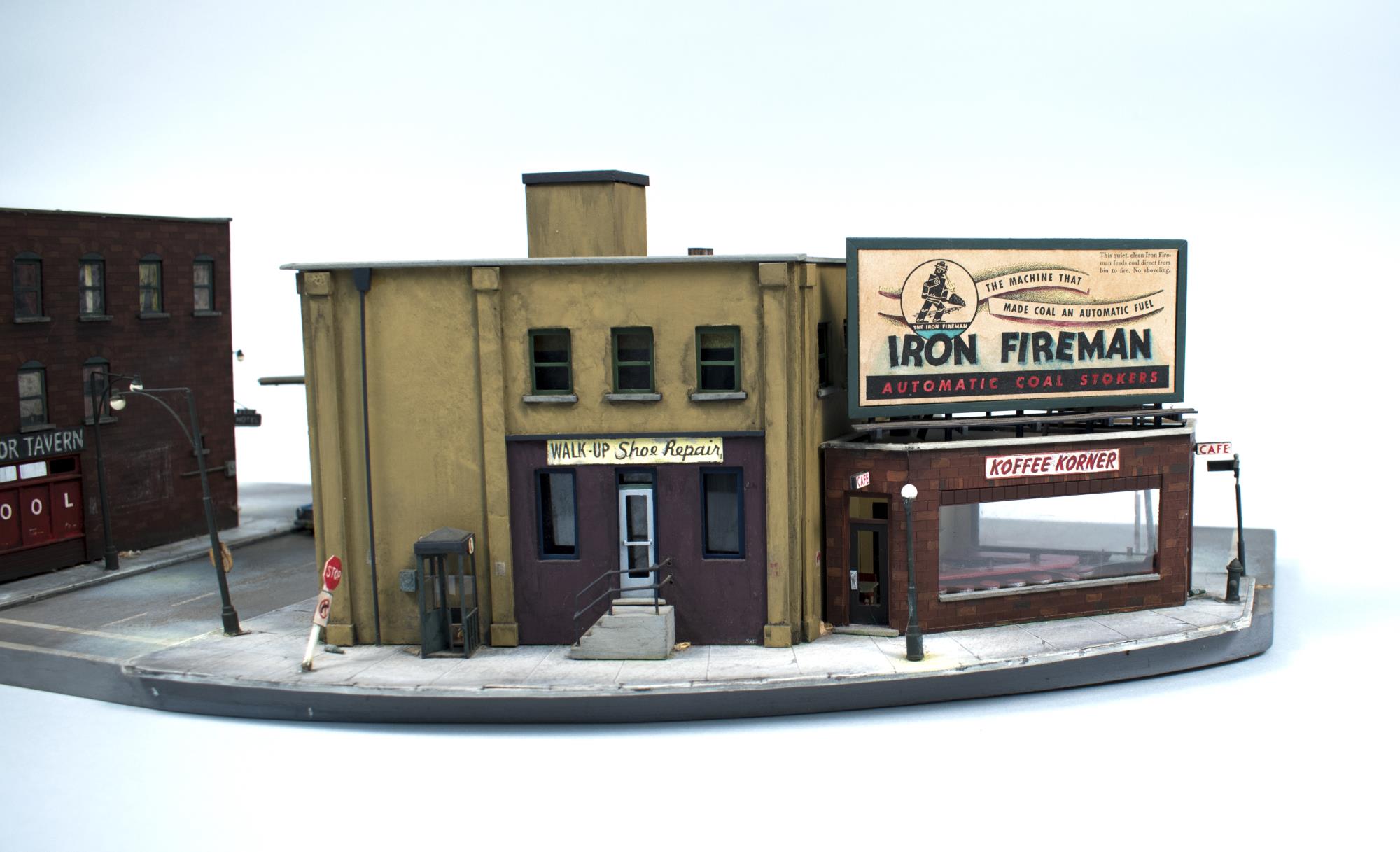 Image of Large model of Seattle for 1985 movie, 